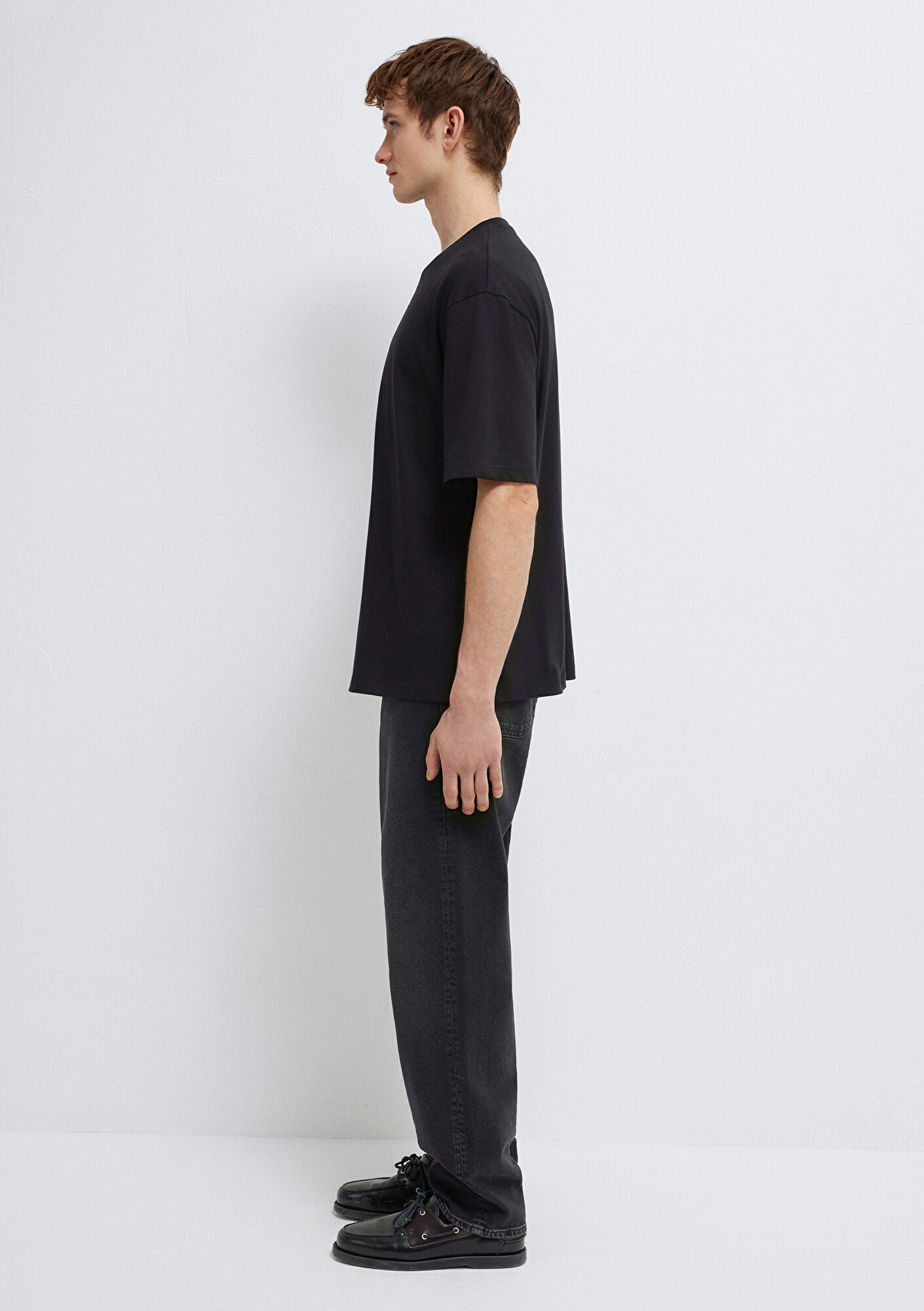 Mavi Embroidered Black T-Shirt