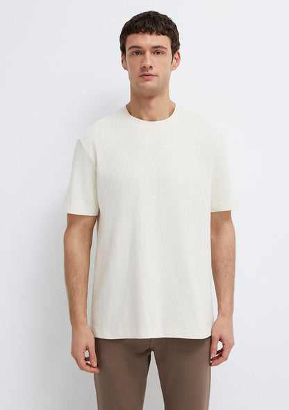 Ecru Basic T-Shirt