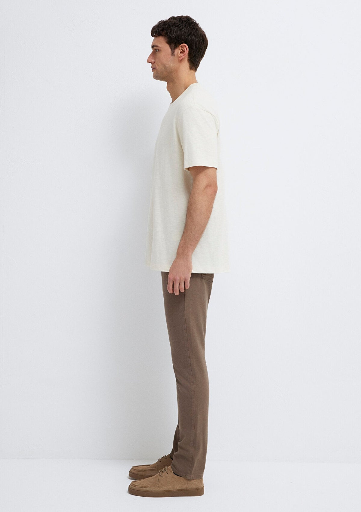 Ecru Basic T-Shirt