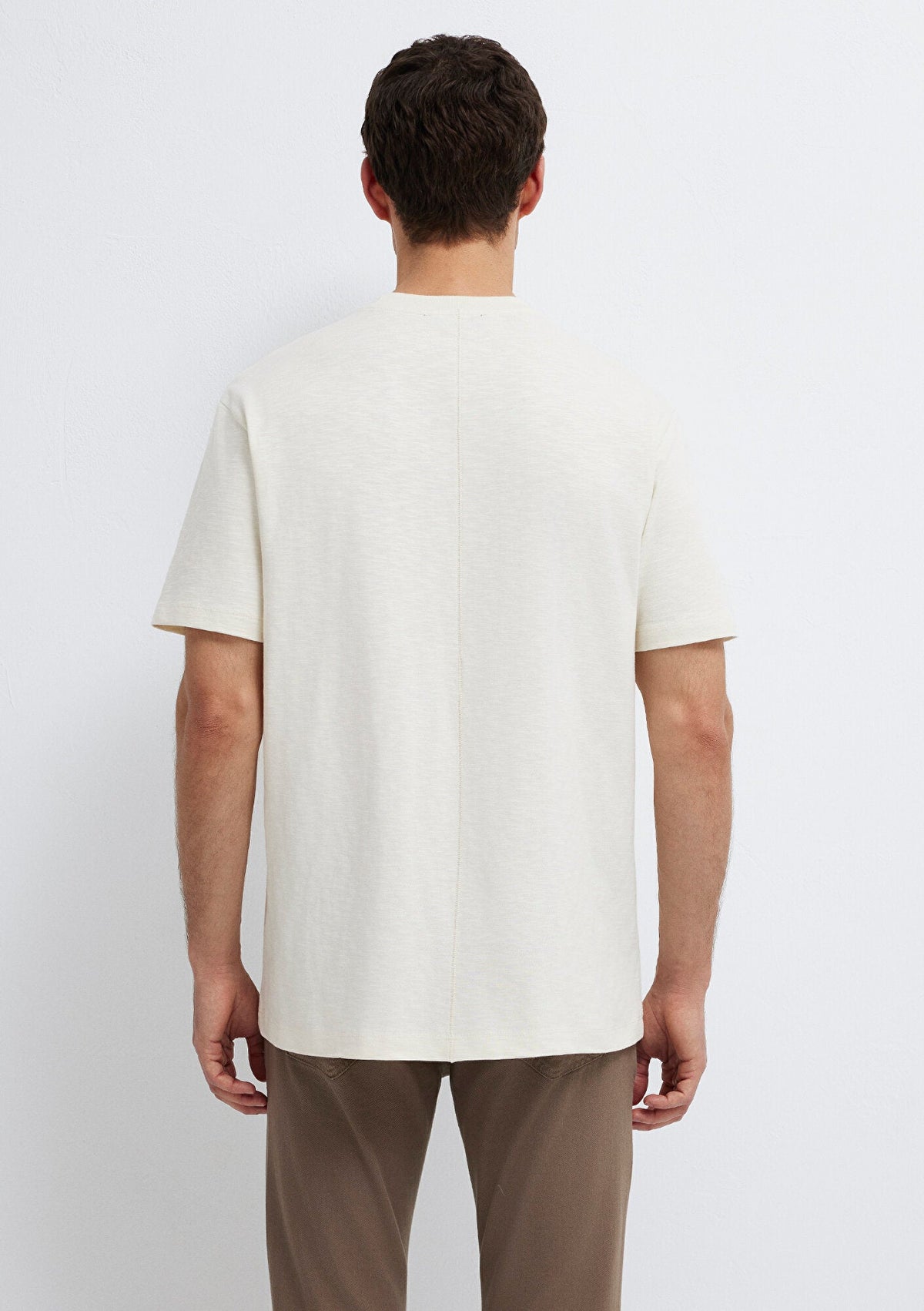Ecru Basic T-Shirt