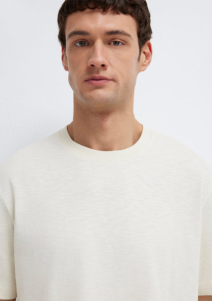Ecru Basic T-Shirt