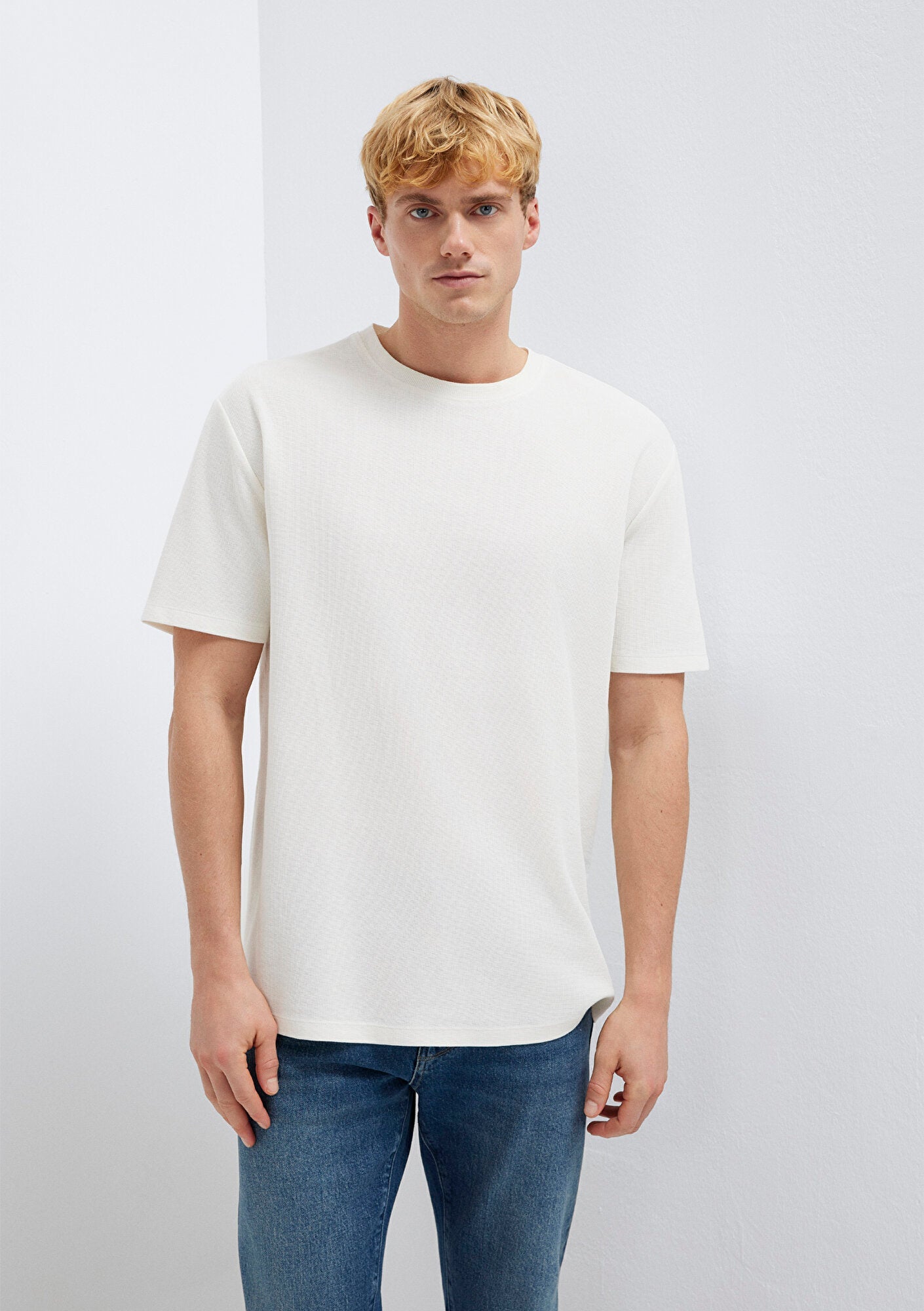 Ecru Basic T-Shirt