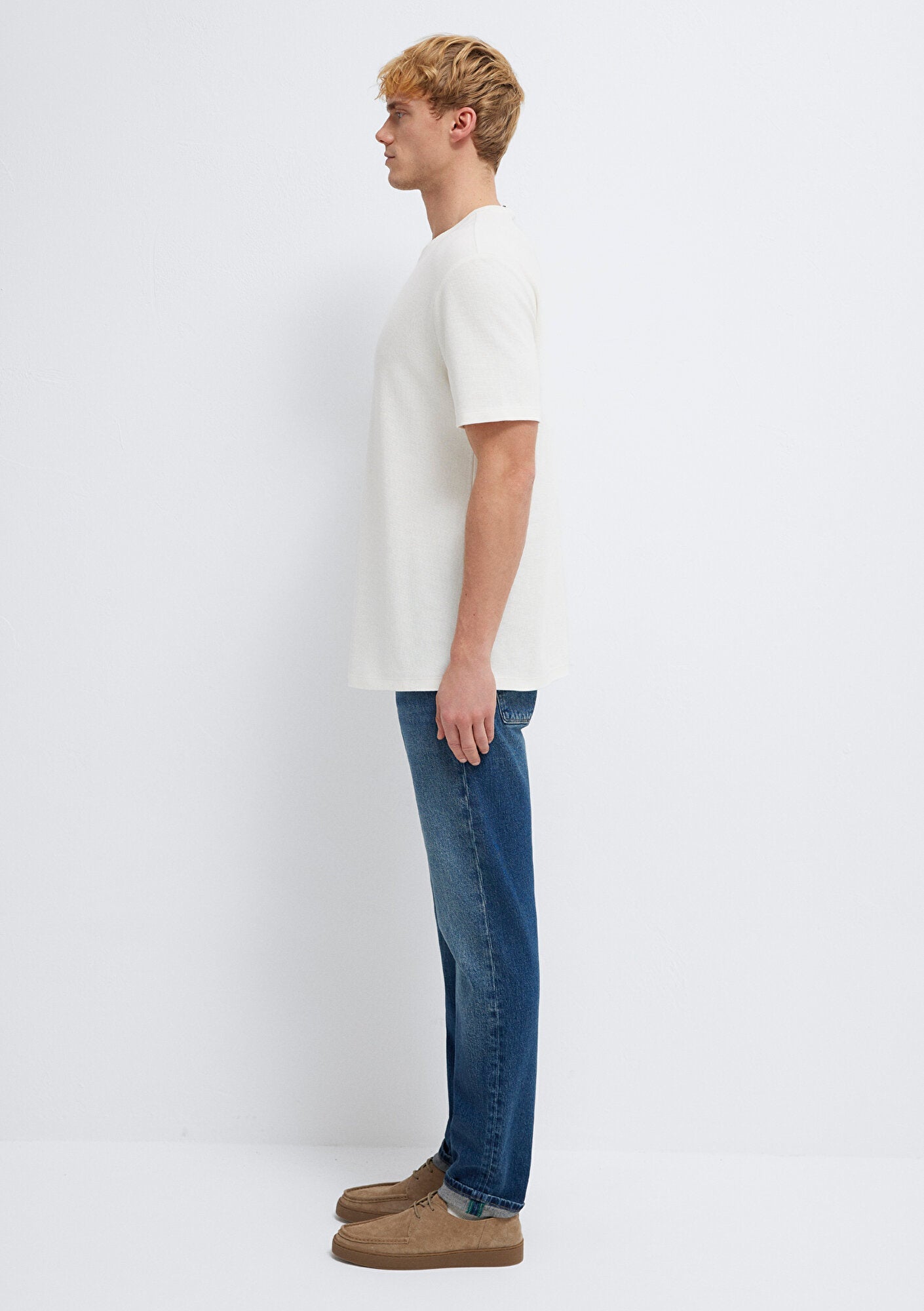 Ecru Basic T-Shirt