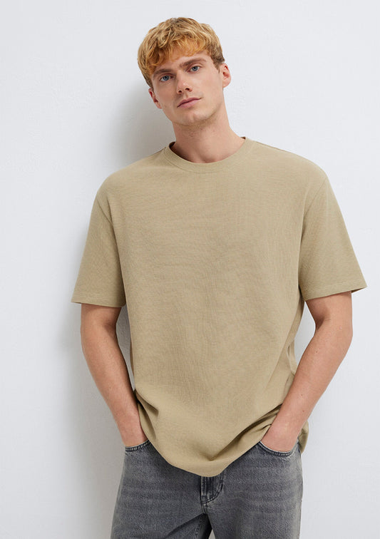 Brown Basic T-Shirt