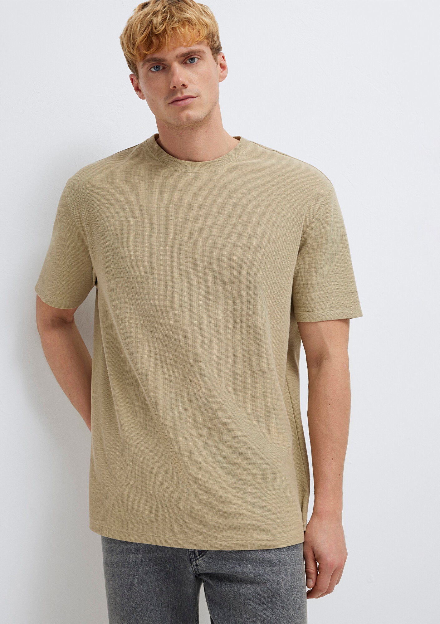 Brown Basic T-Shirt