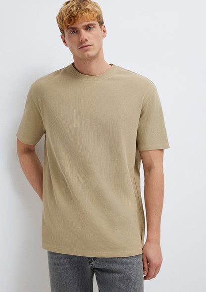 Brown Basic T-Shirt