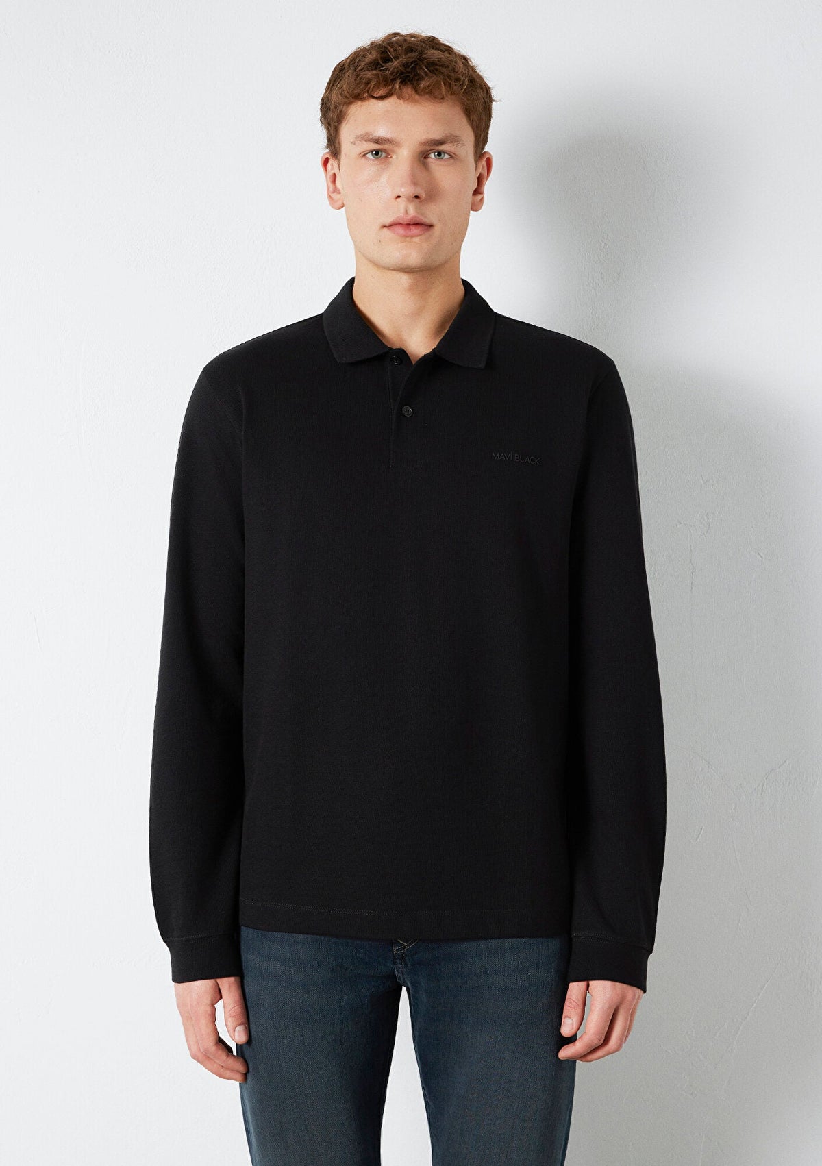 Mavi Black Black Polo T-Shirt