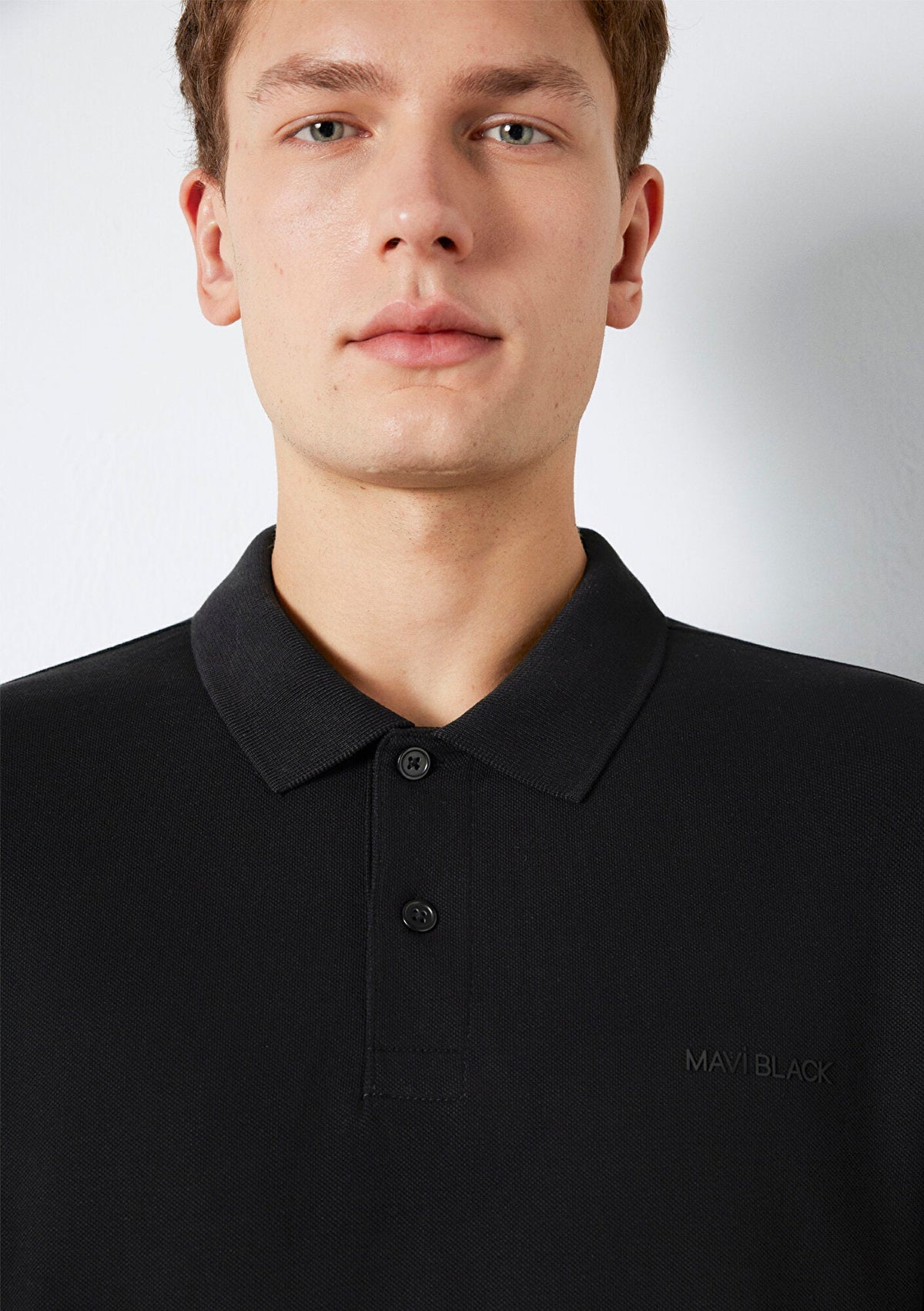 Mavi Black Black Polo T-Shirt
