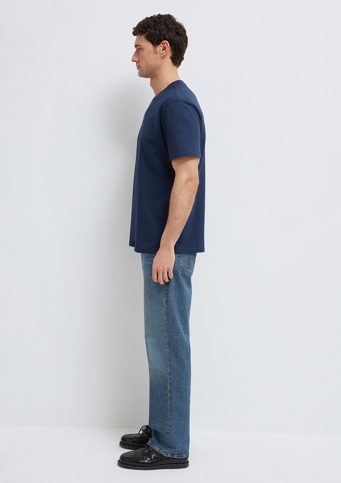 Printed Navy T-Shirt