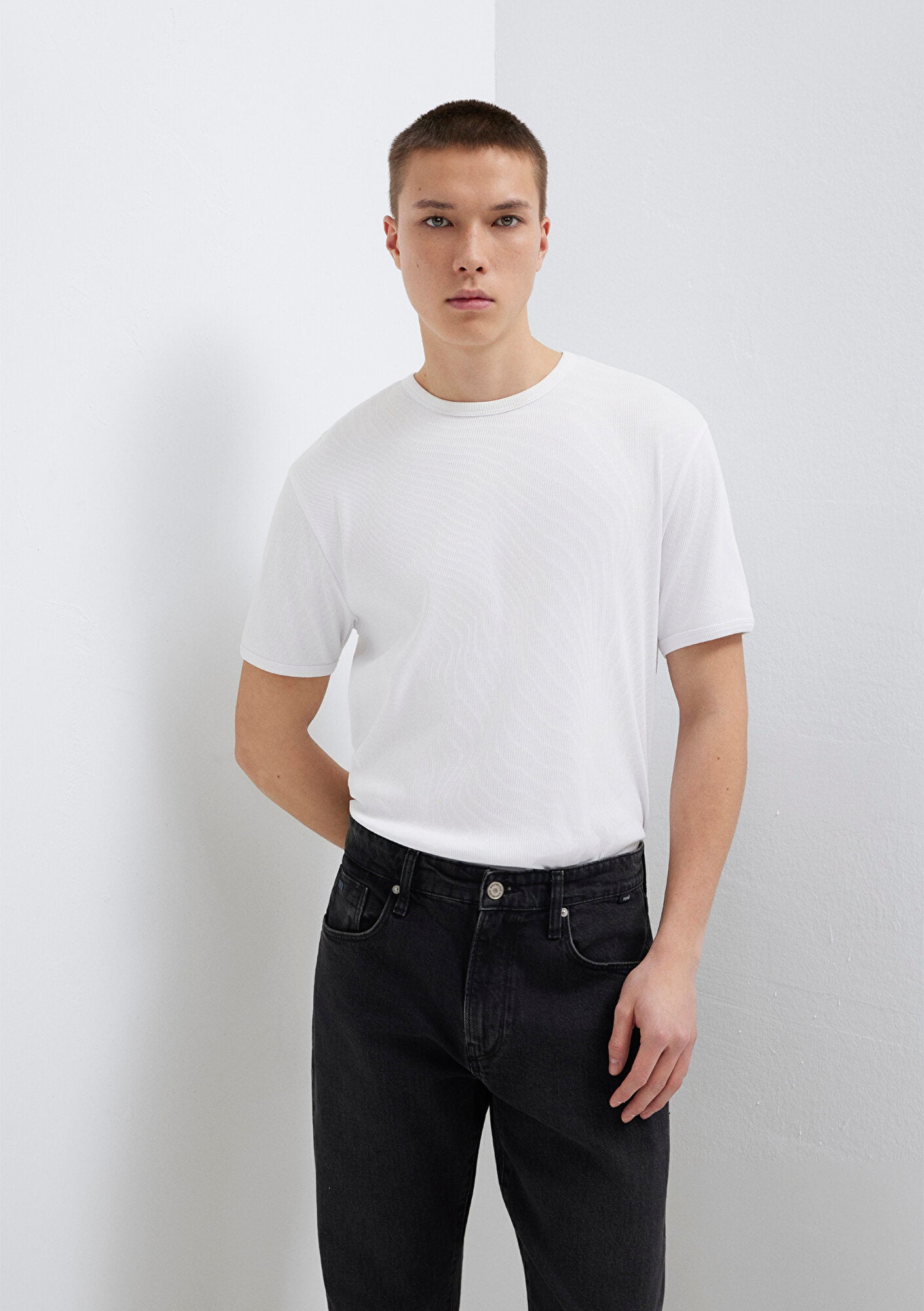 White Basic T-Shirt