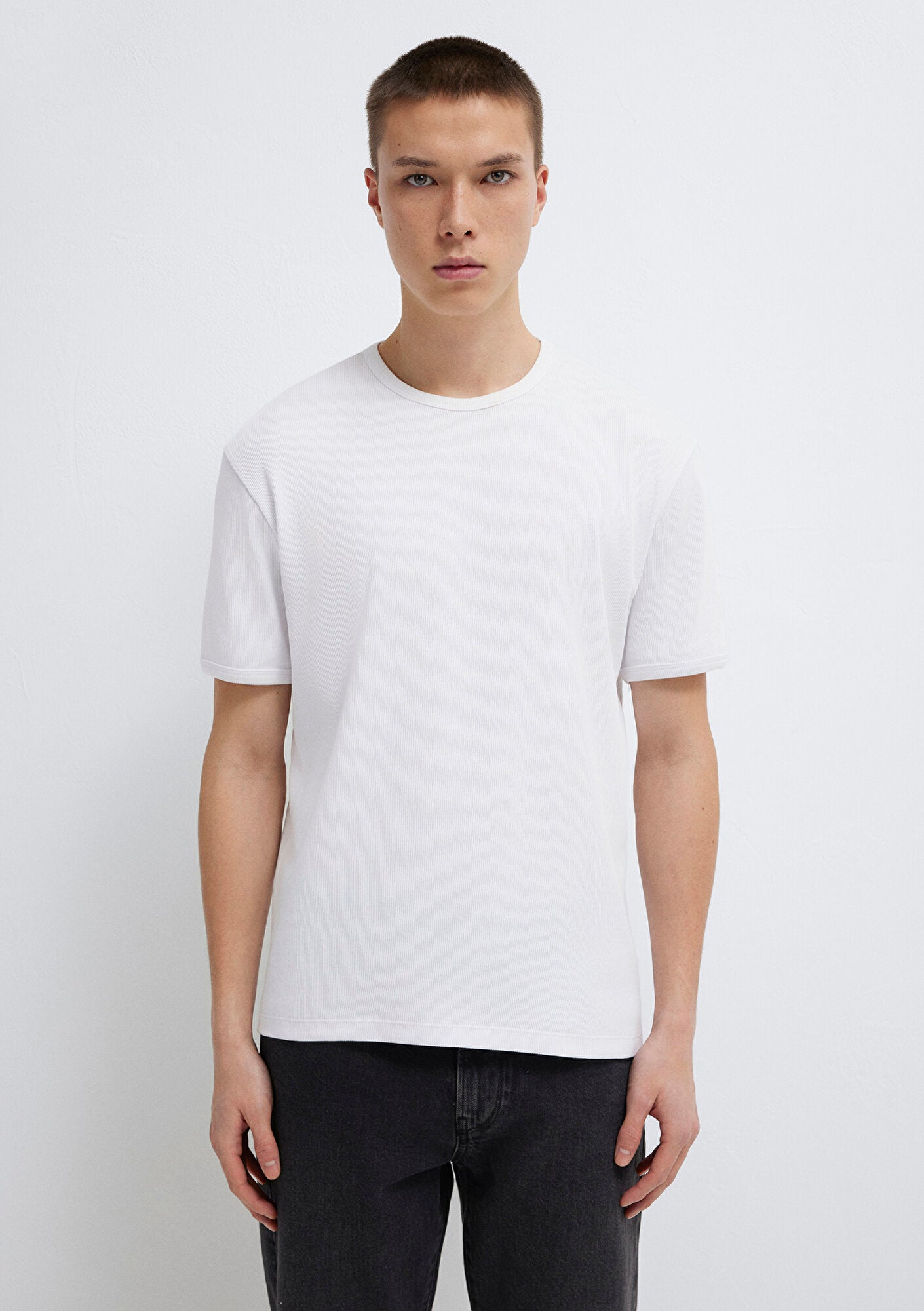 White Basic T-Shirt