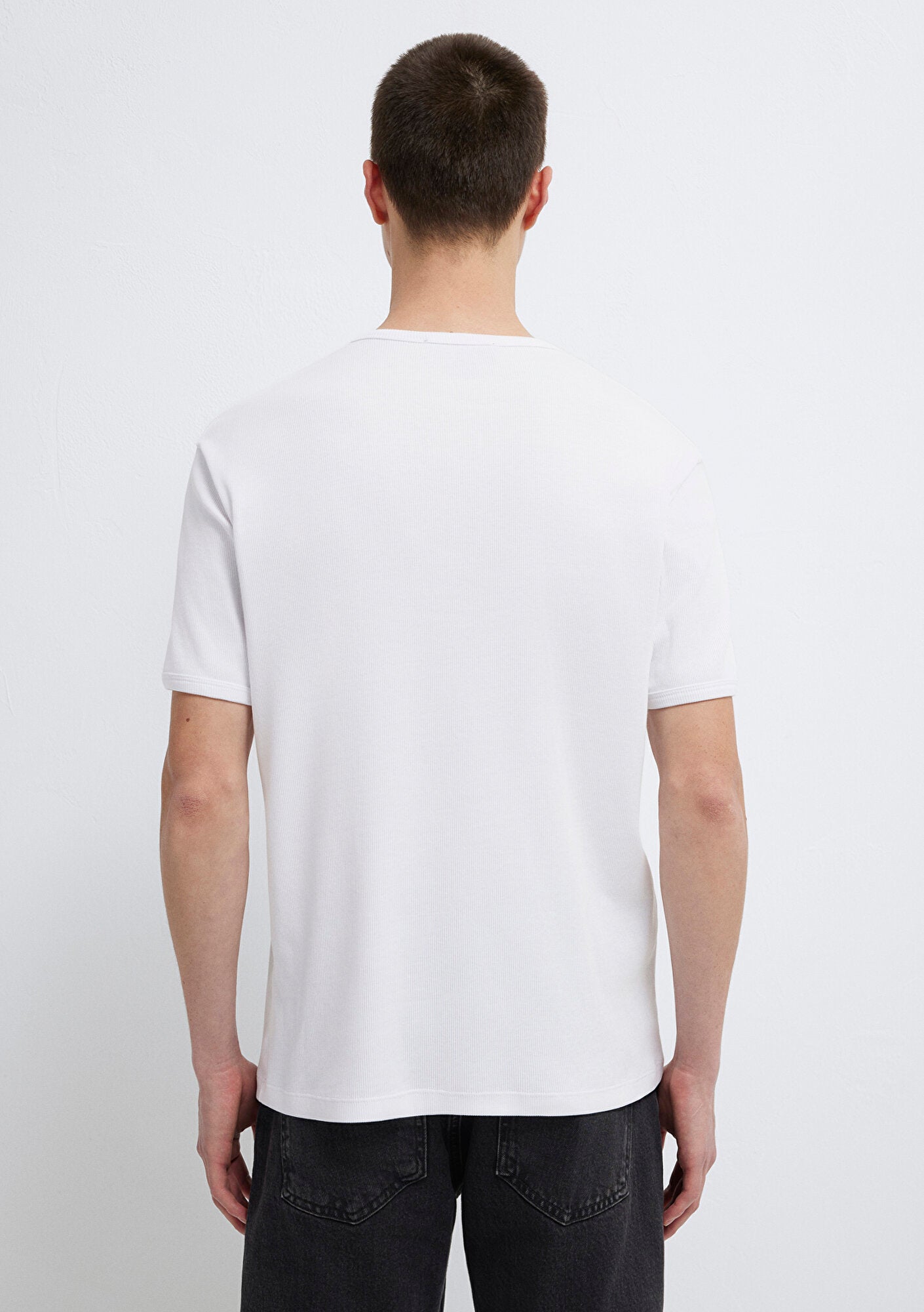 White Basic T-Shirt