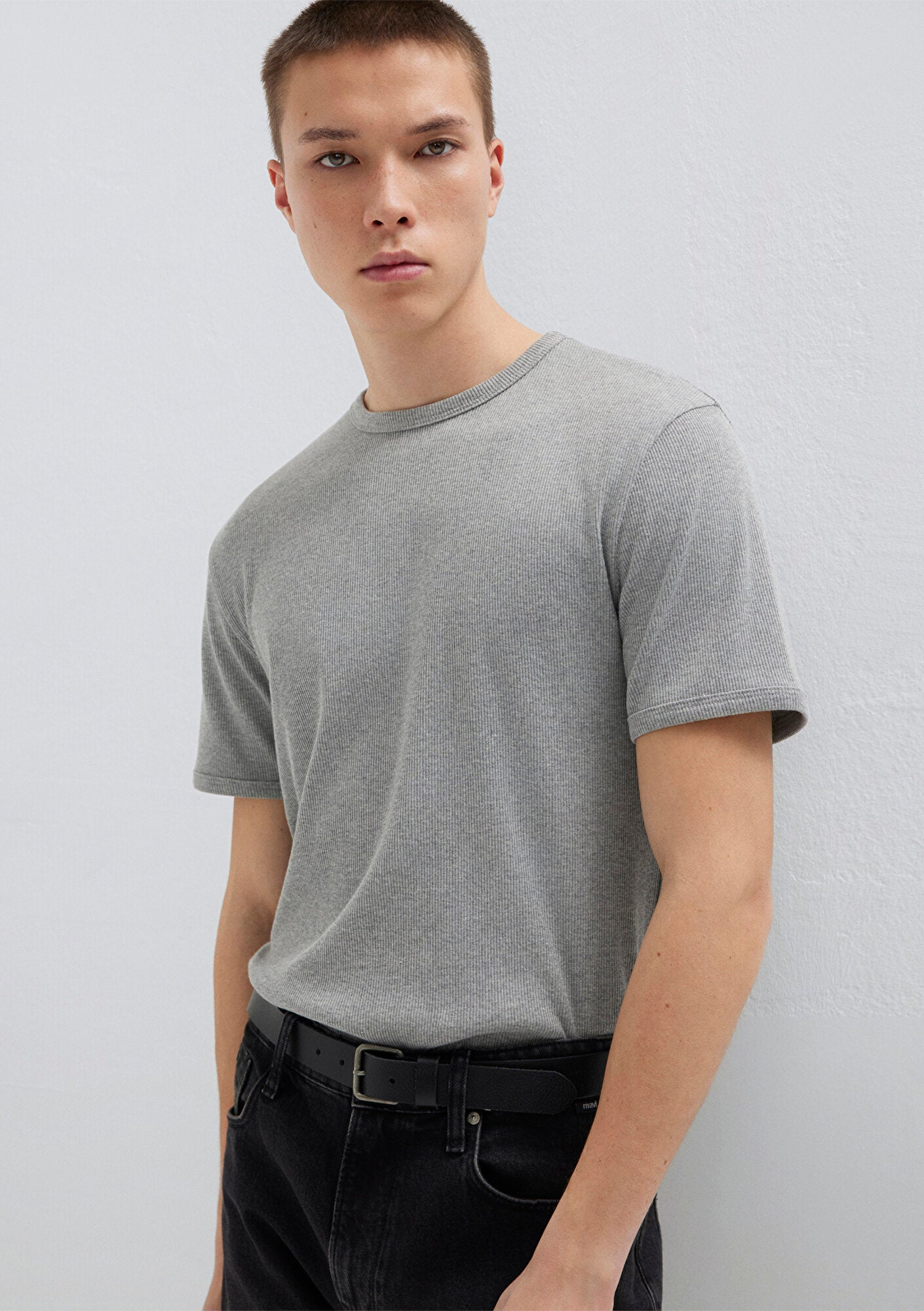 Grey Basic T-Shirt
