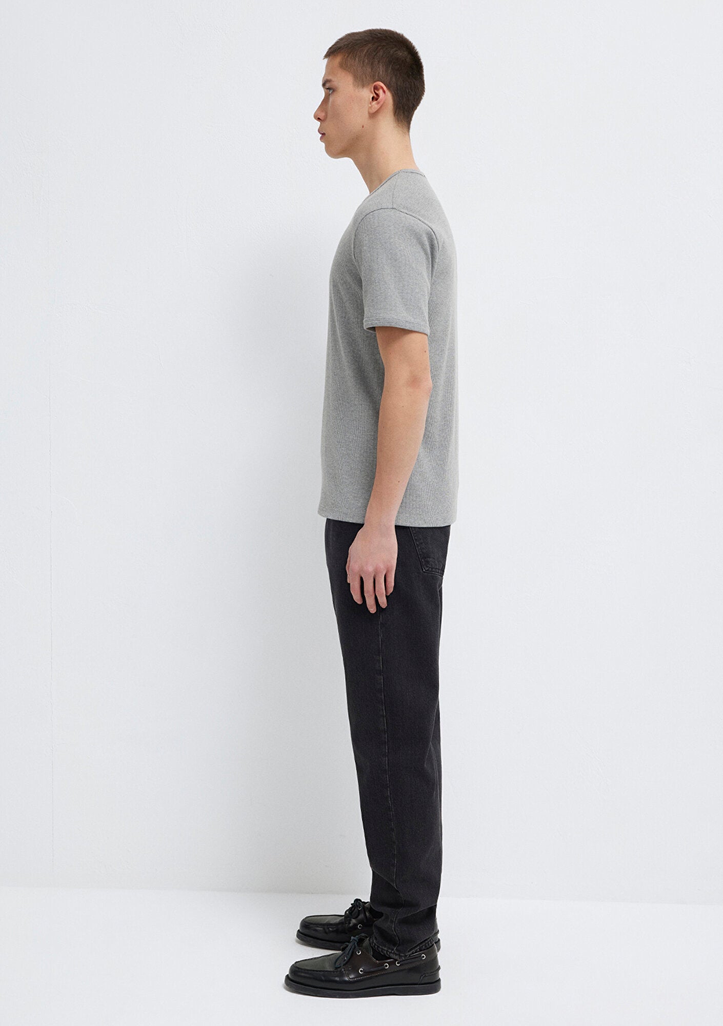 Grey Basic T-Shirt