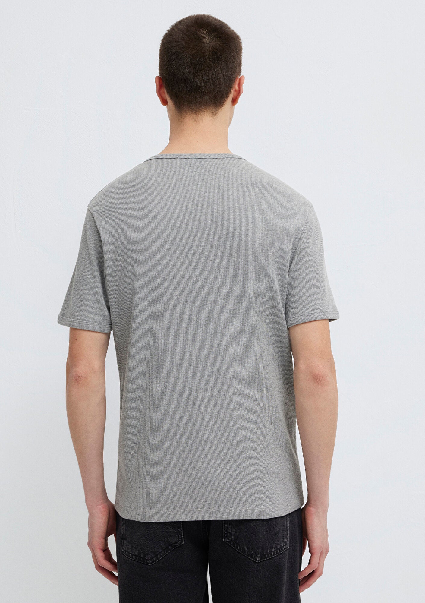 Grey Basic T-Shirt