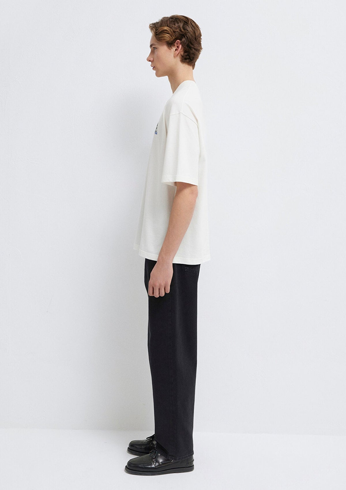Mavi Logo Printed Ecru T-Shirt