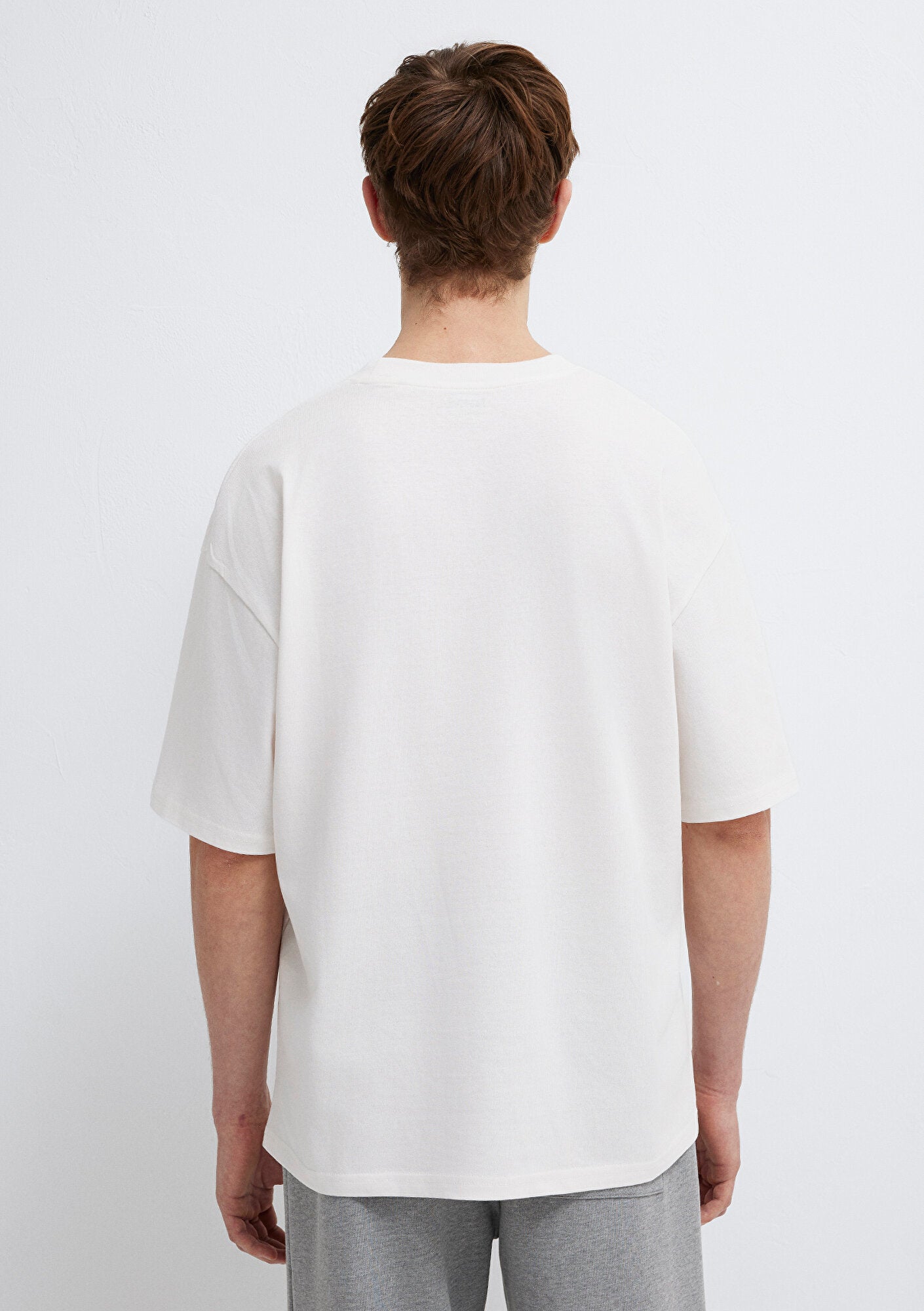 Luck Is On Your Side Printed White T-Shirt