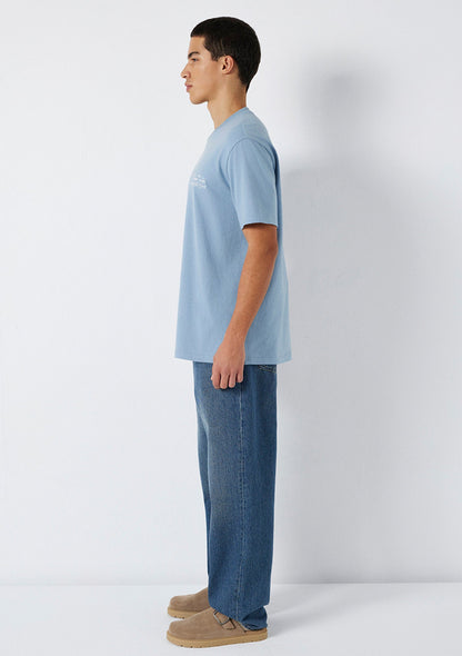 Printed Blue T-Shirt