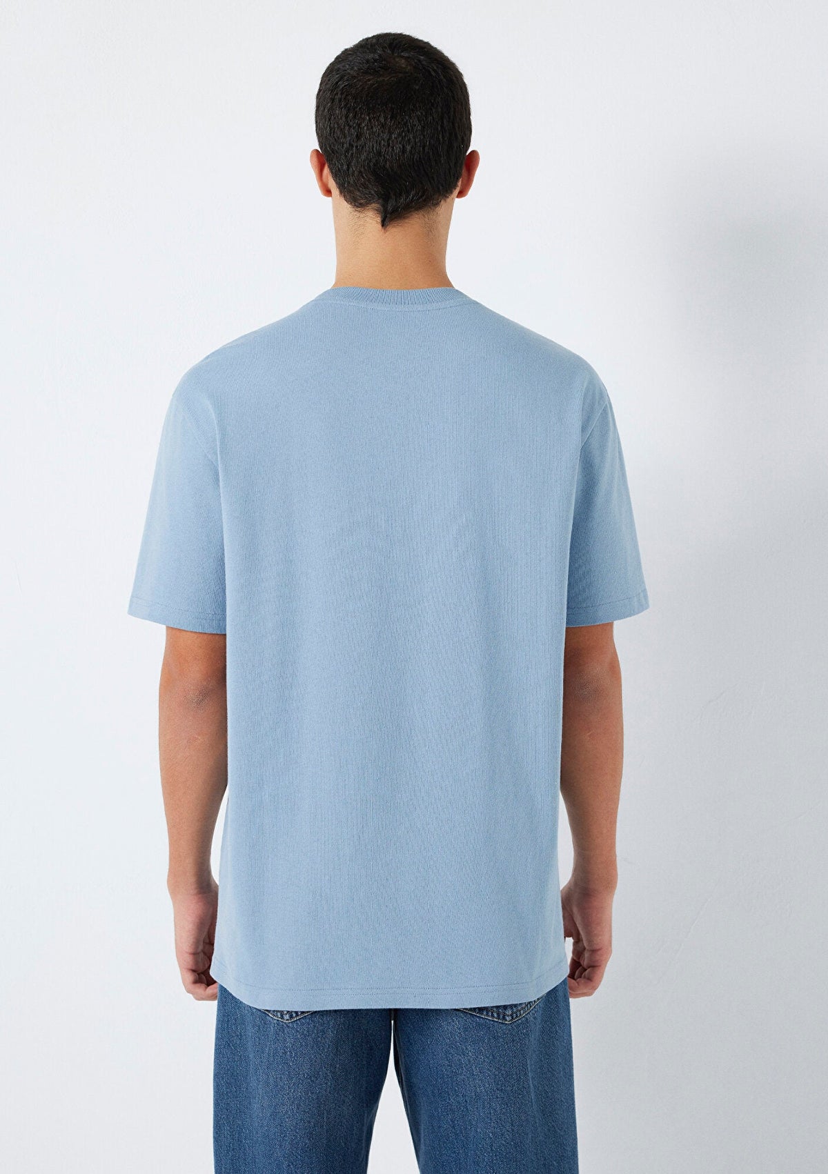 Printed Blue T-Shirt