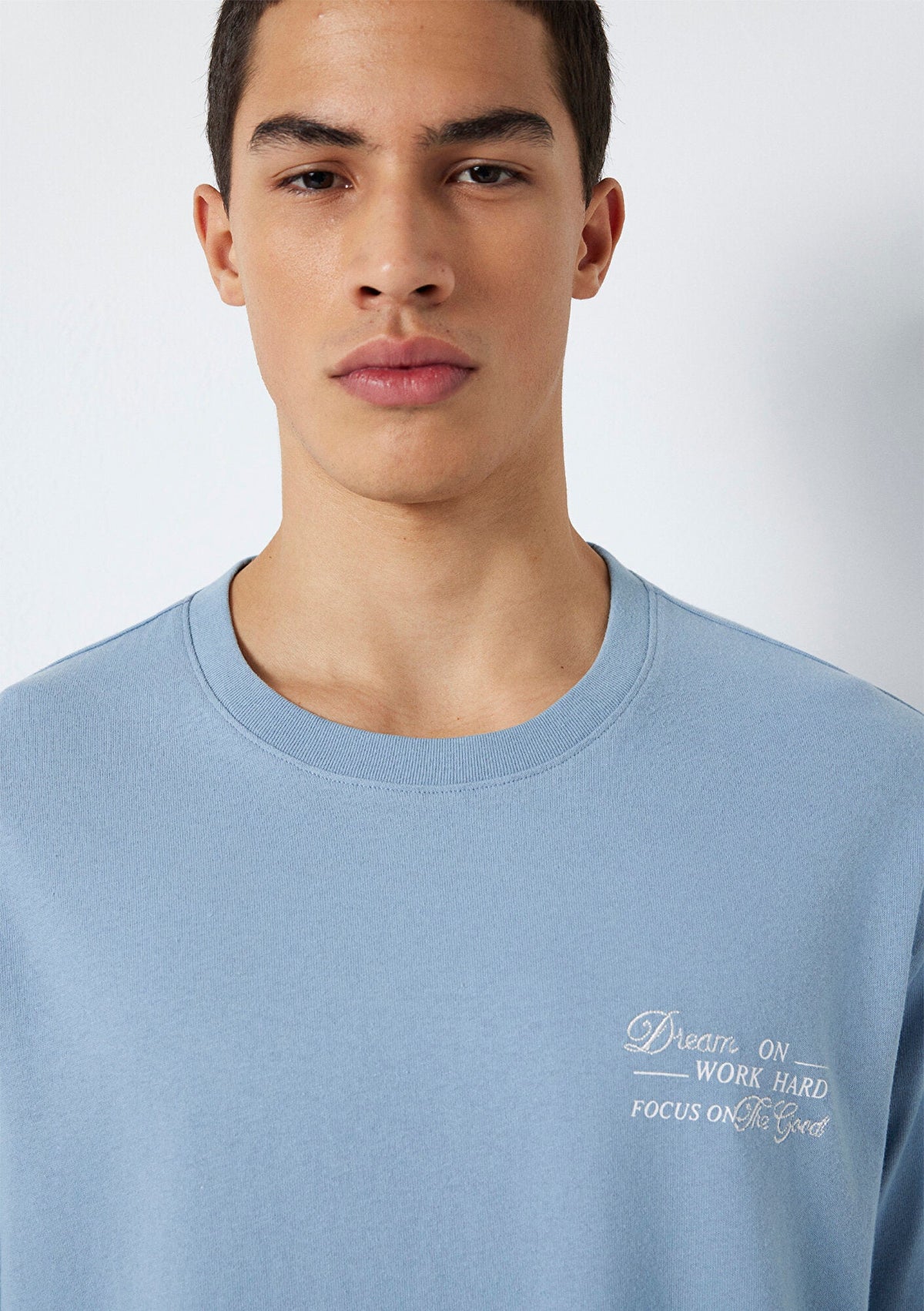 Printed Blue T-Shirt