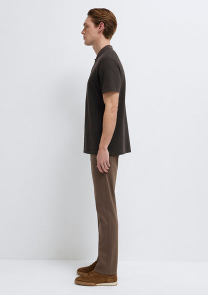 Brown Polo T-Shirt