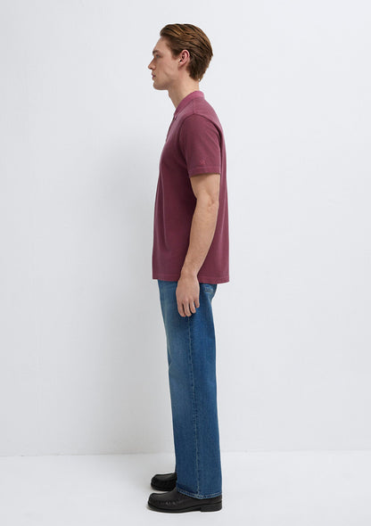 Burgundy Polo T-Shirt