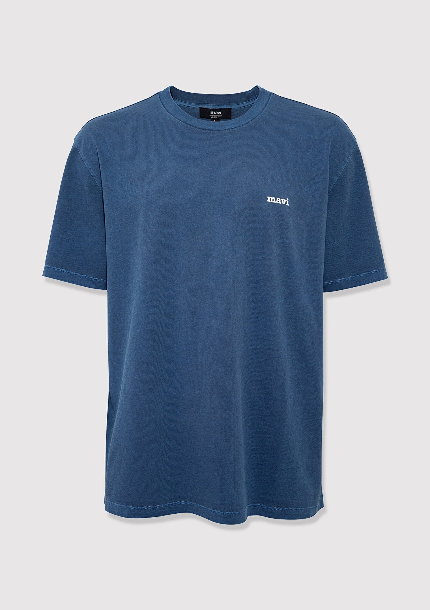 Mavi Logo Printed Navy T-Shirt