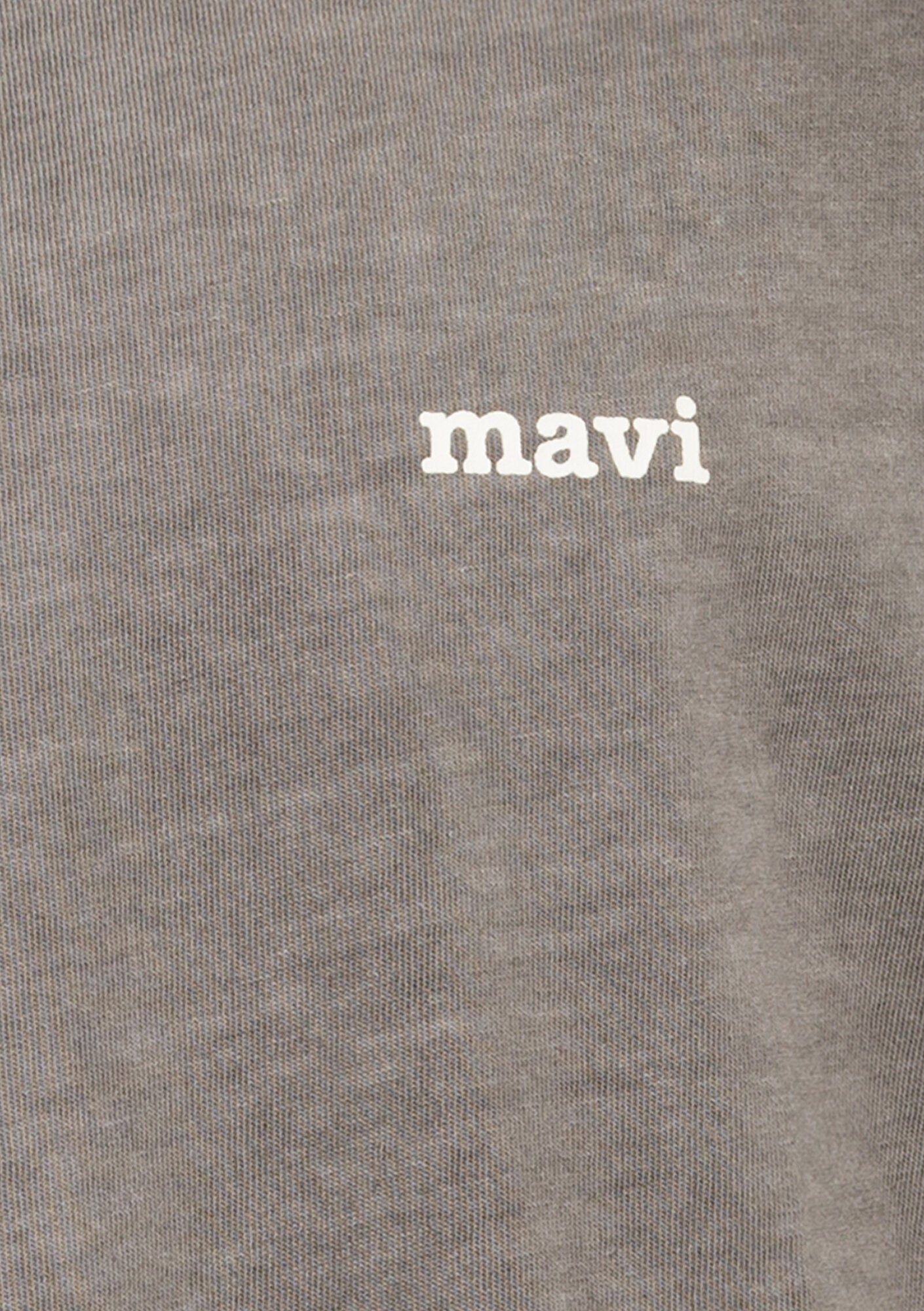 Mavi Logo Printed Grey T-Shirt
