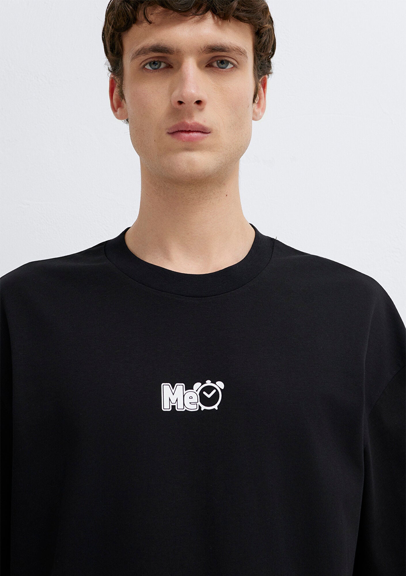 Printed Black T-Shirt