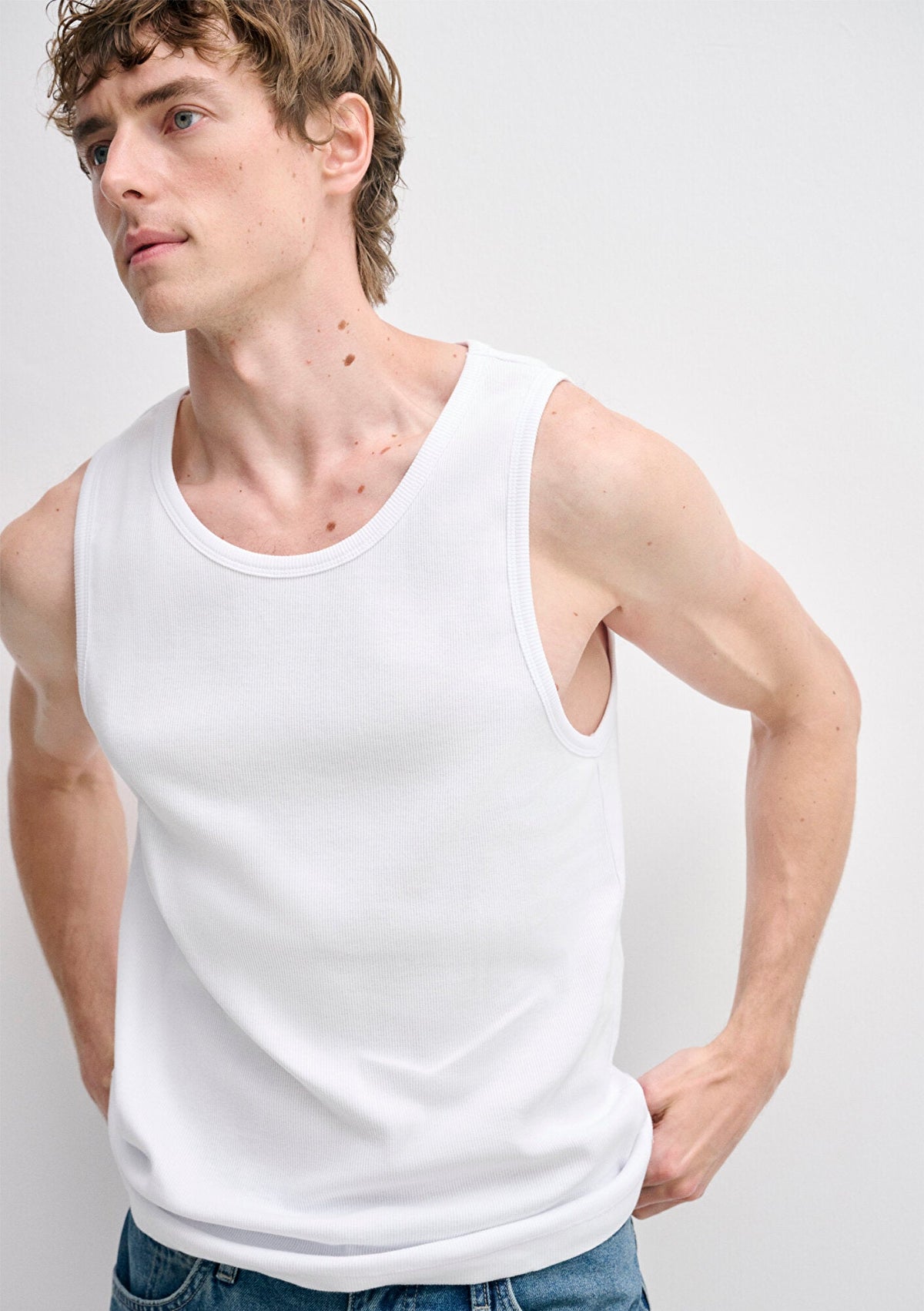 White Tank Top