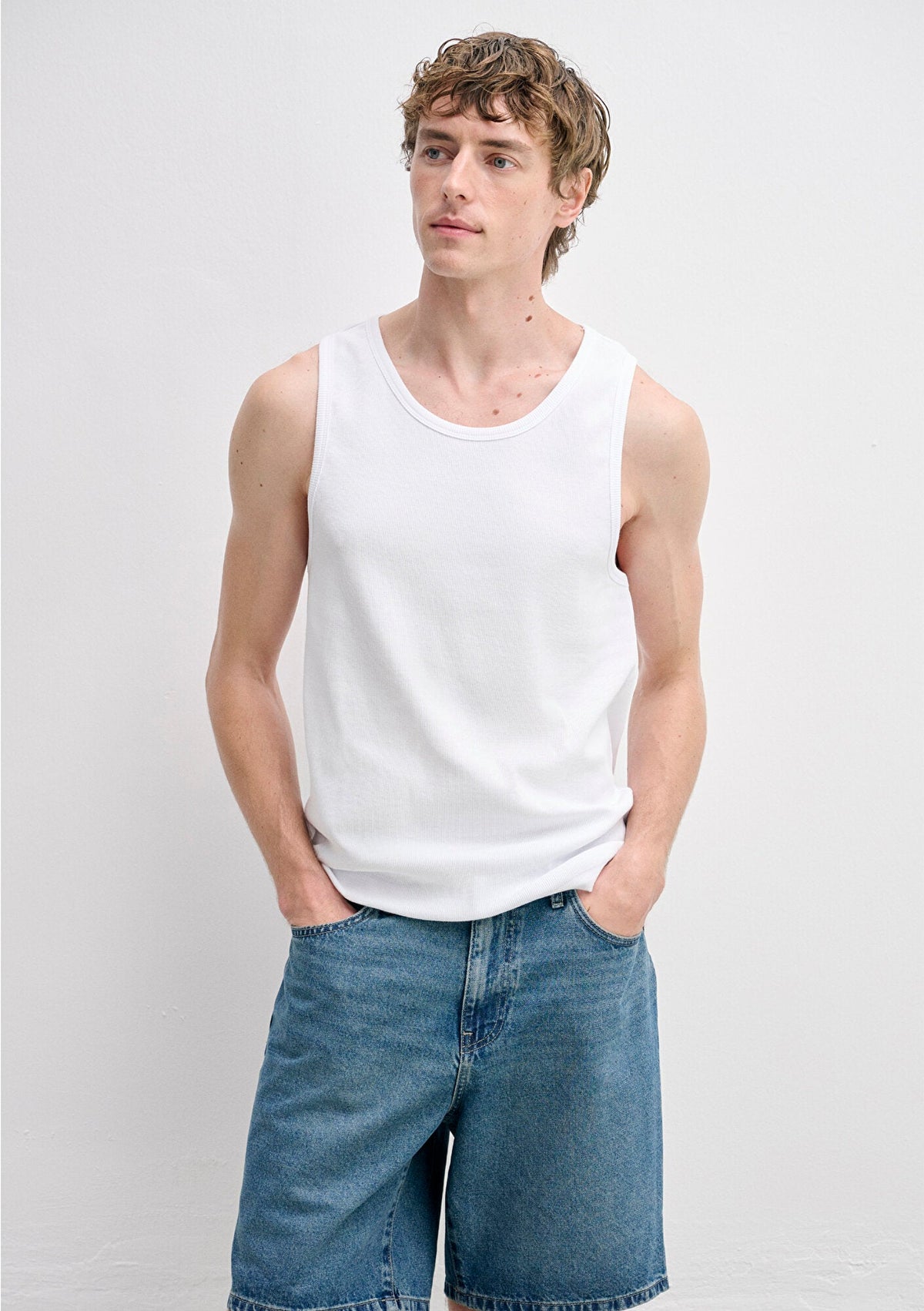 White Tank Top