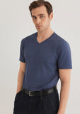 Stretch V Neck T-shirt