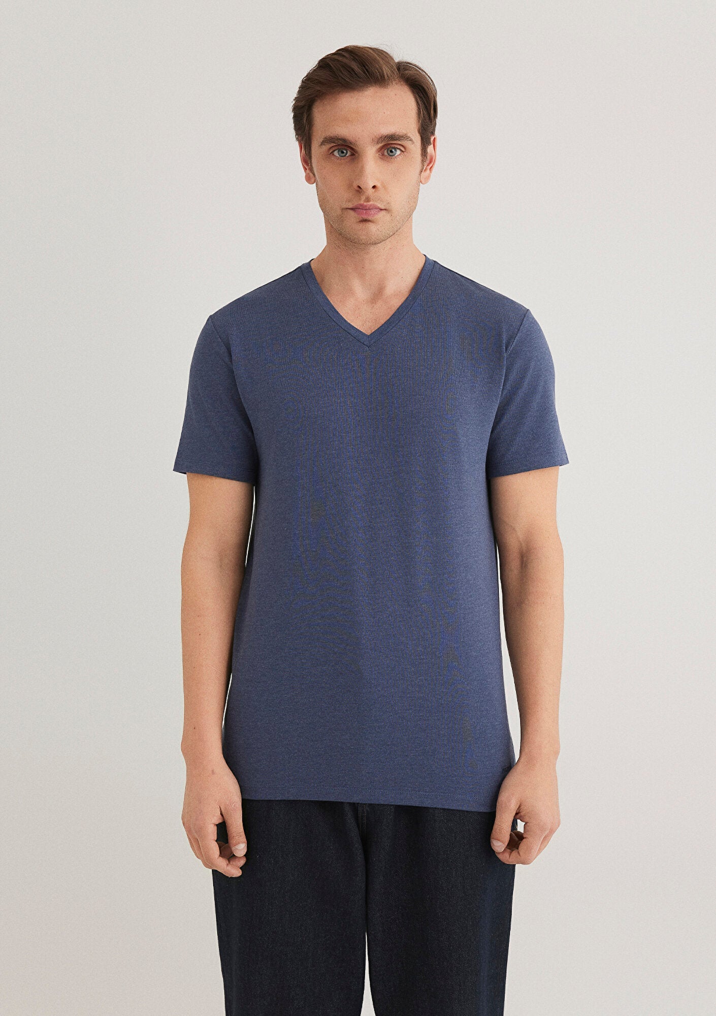 Stretch V Neck T-shirt