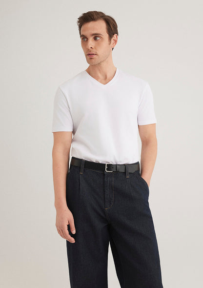 Stretch V Neck T-shirt