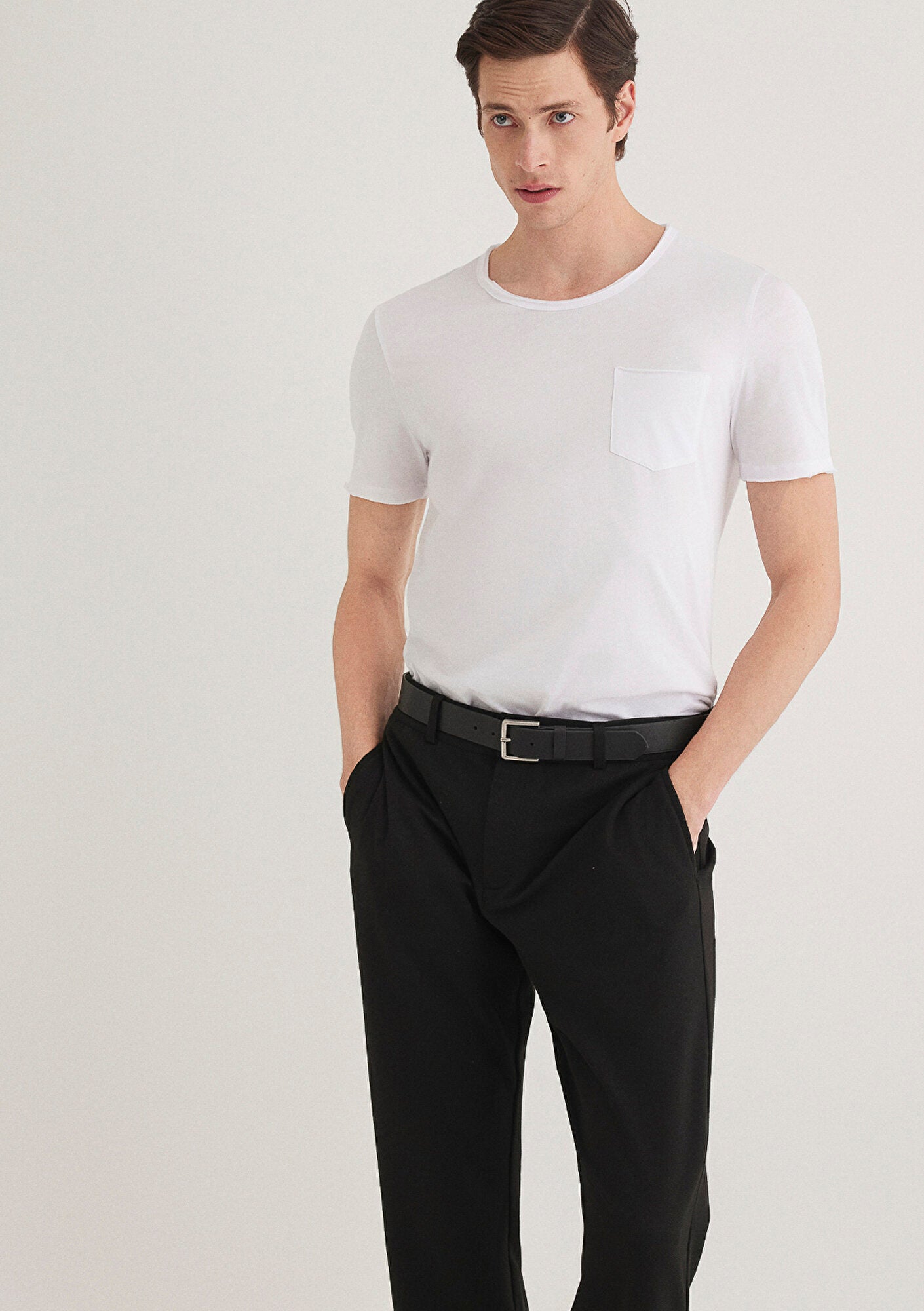 White Basic T-shirt