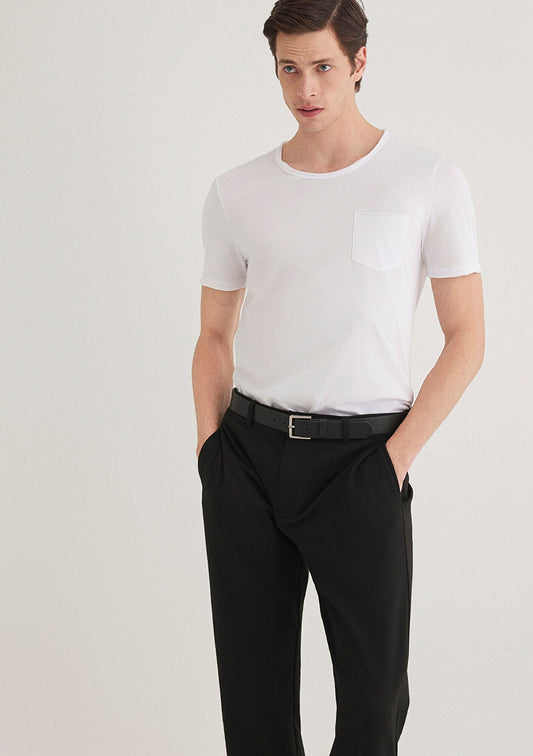 White Basic T-shirt