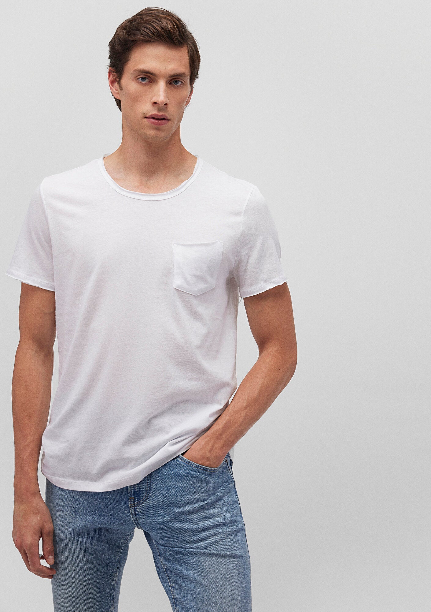 White Basic T-shirt