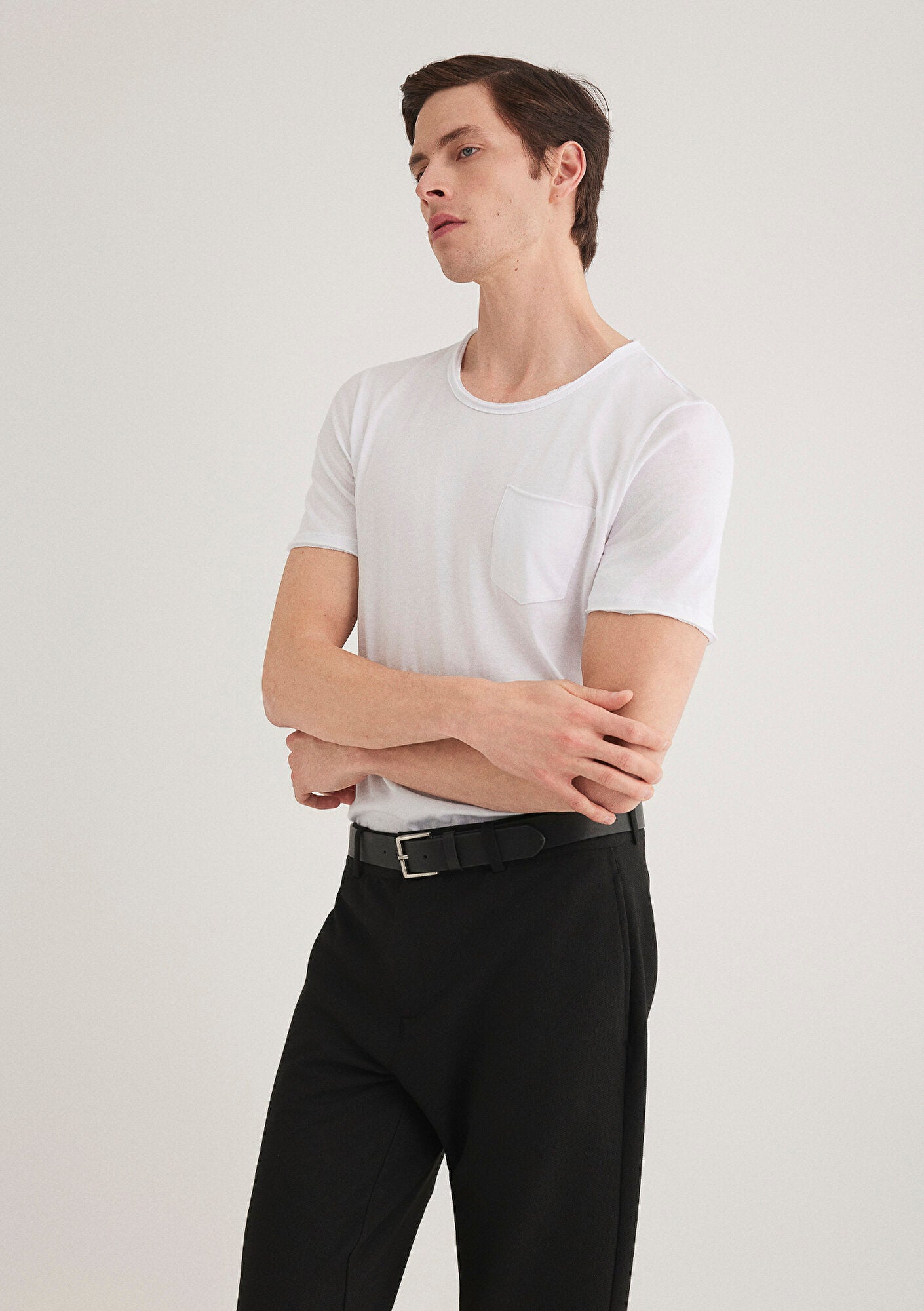White Basic T-shirt