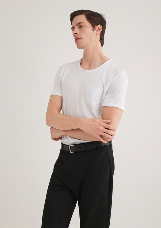 White Basic T-shirt