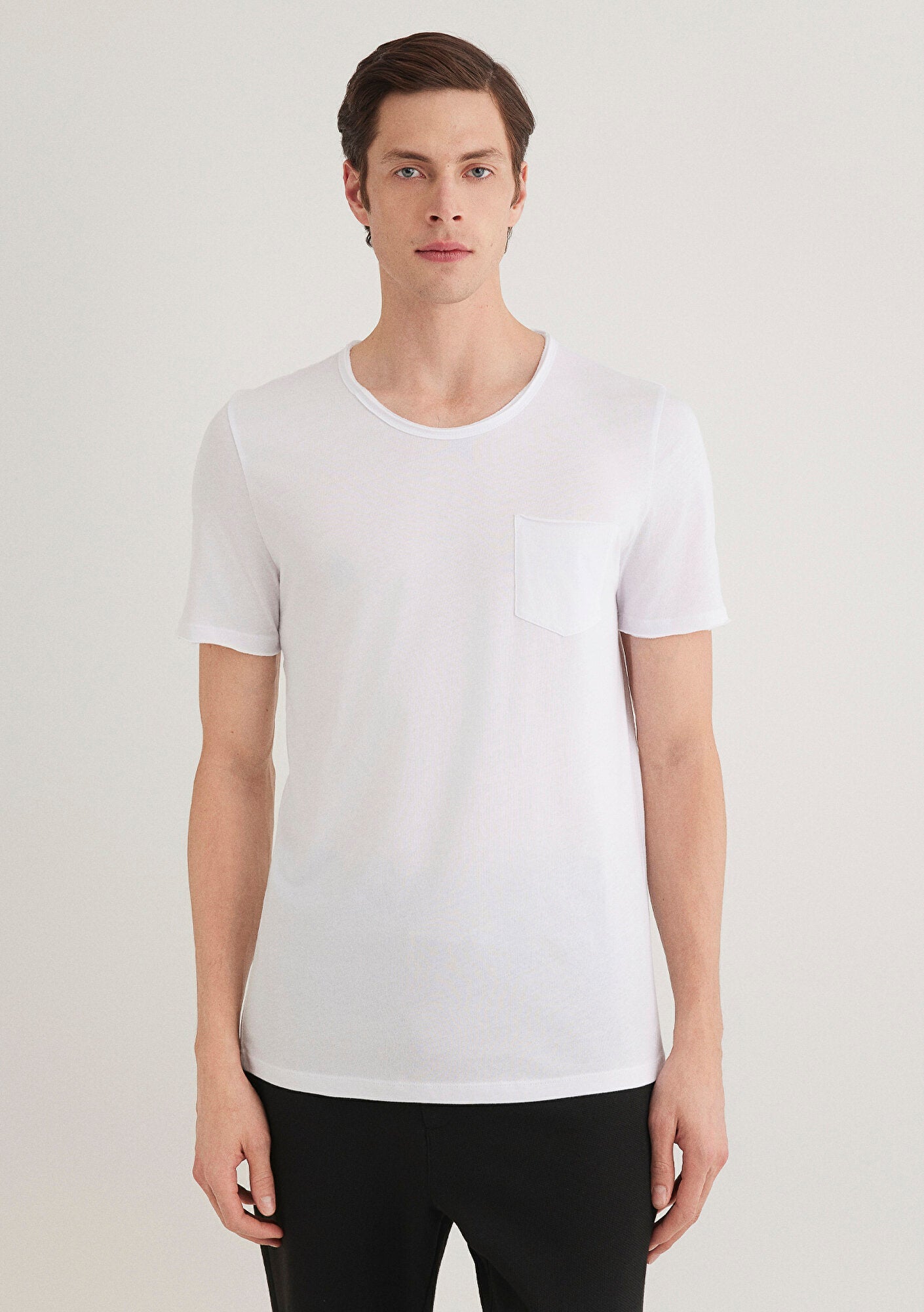 White Basic T-shirt