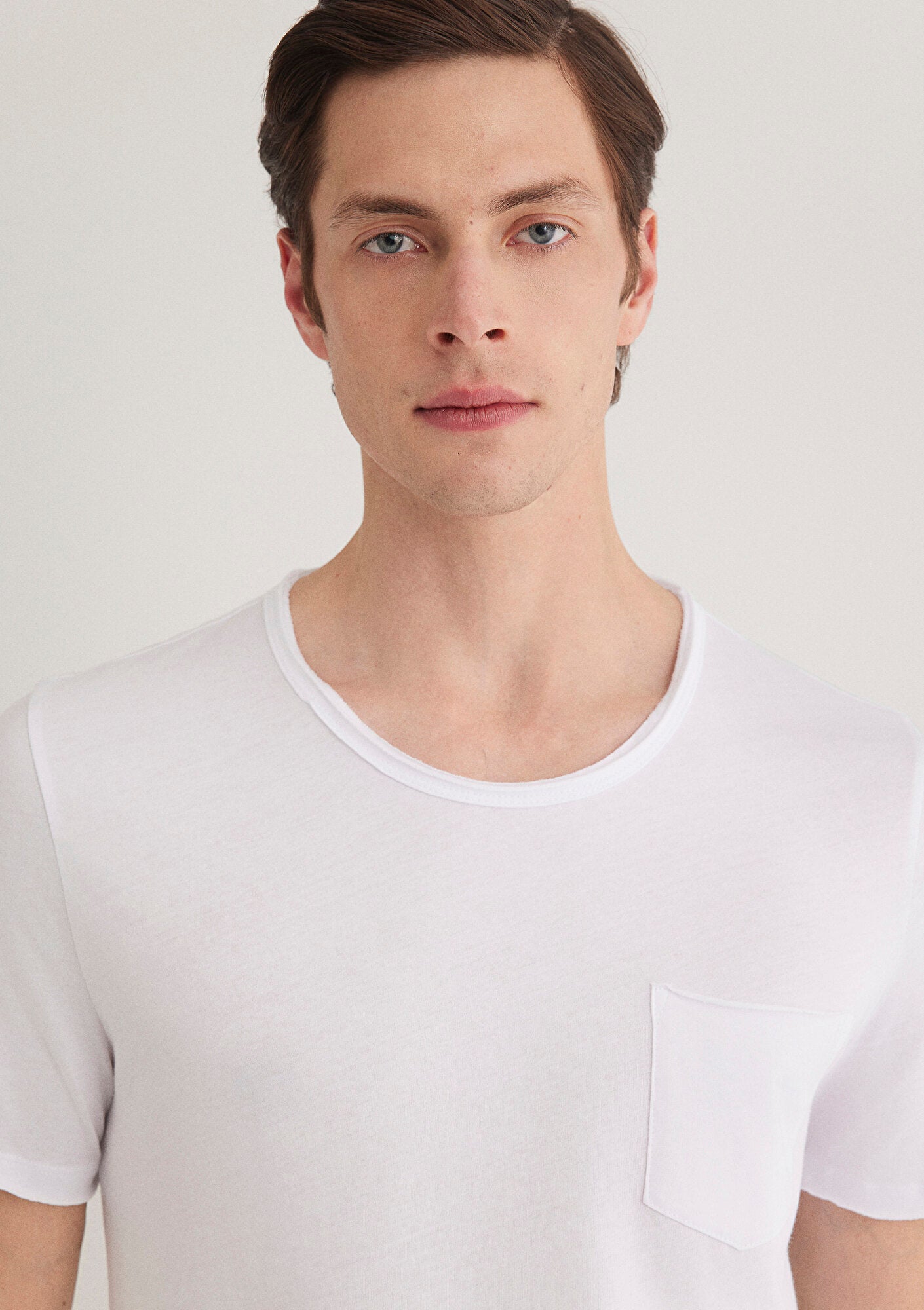 White Basic T-shirt