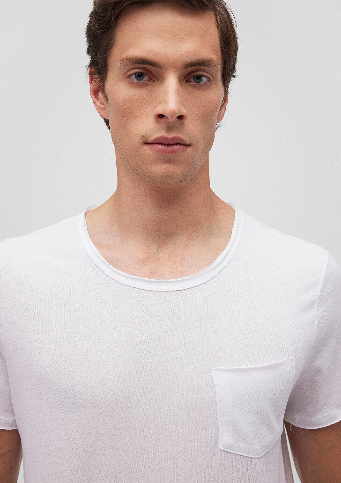 White Basic T-shirt