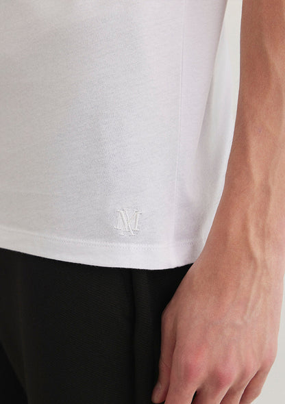 White Basic T-shirt