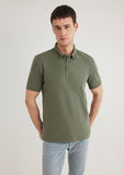 Khaki Polo T-Shirt