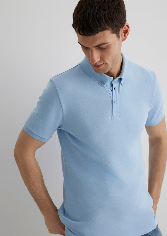 Blue Polo T-Shirt