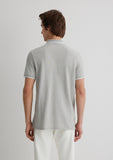 Collar Detailed Grey Polo