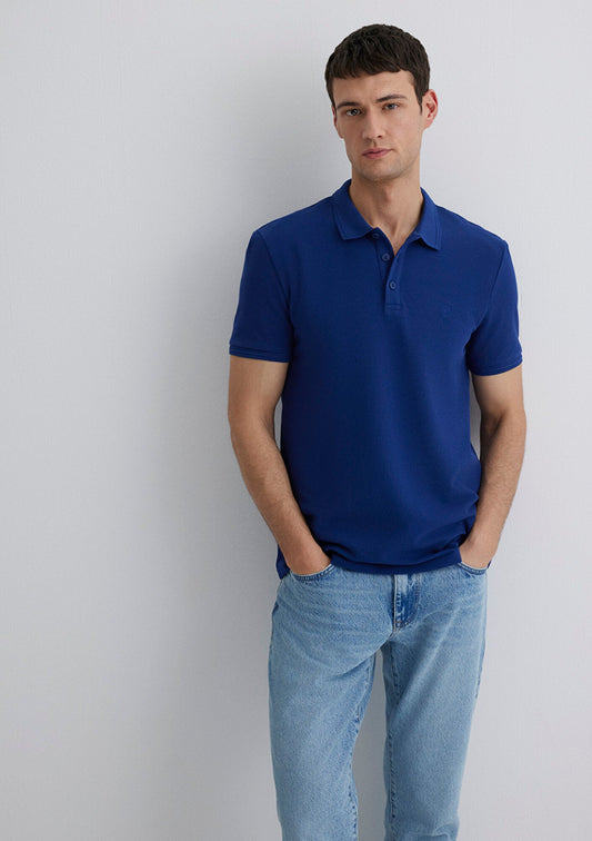 Navy Polo T-Shirt