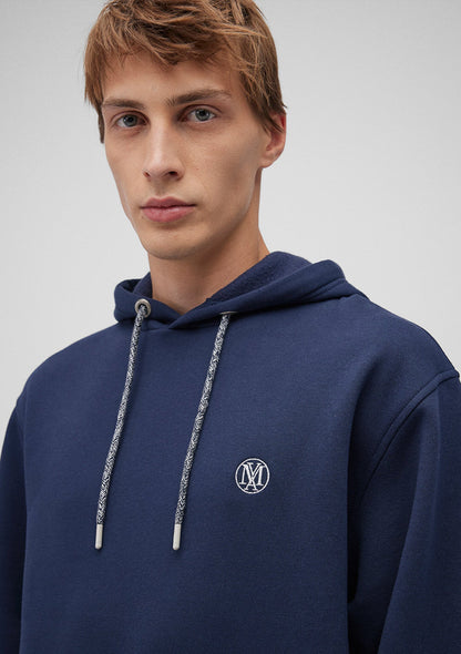 Mavi Logo Embroidered Navy Sweatshirt