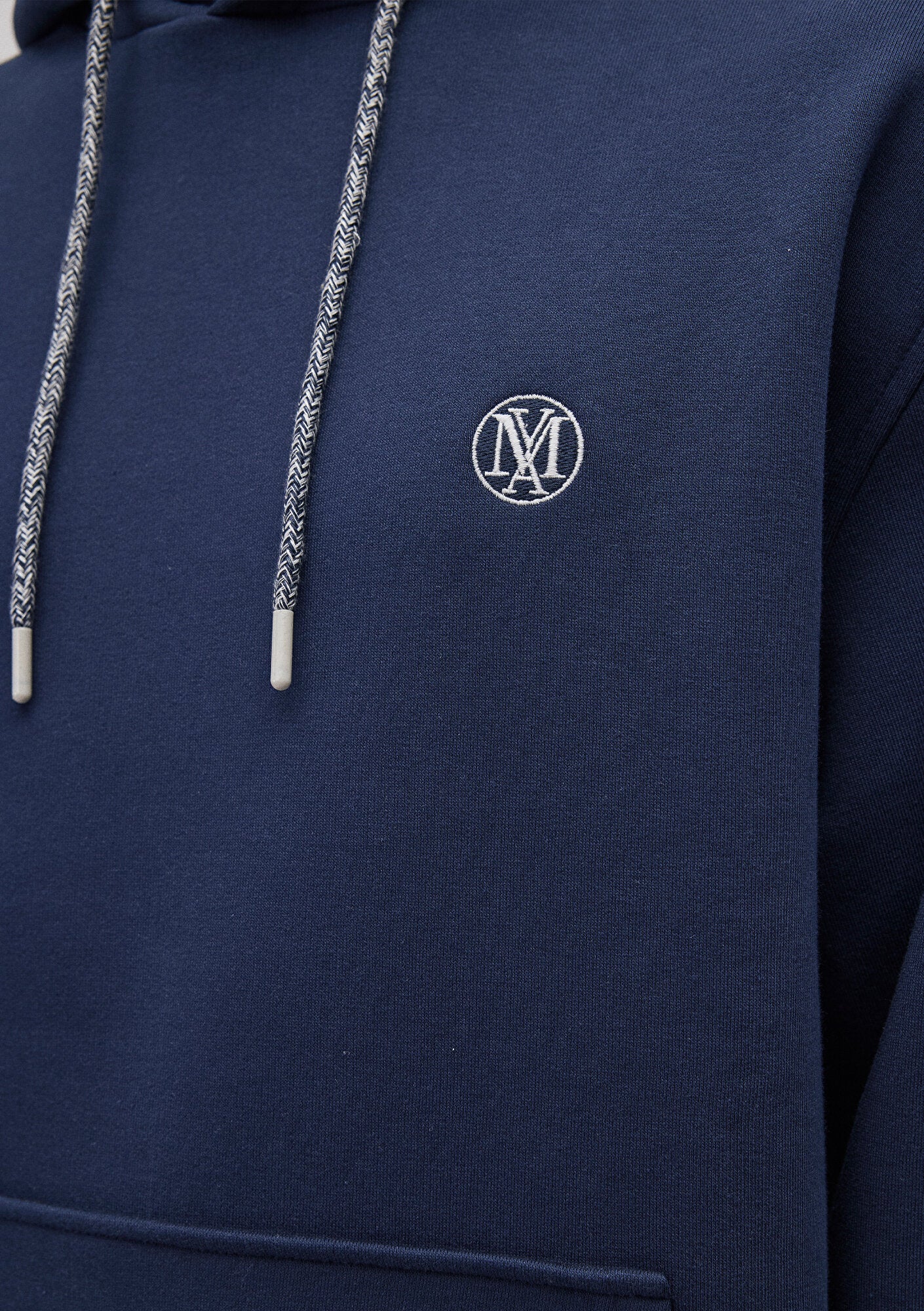 Mavi Logo Embroidered Navy Sweatshirt