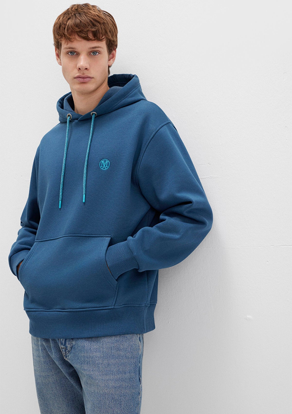 Mavi Logo Embroidered Hooded Mavi Sweatshirt